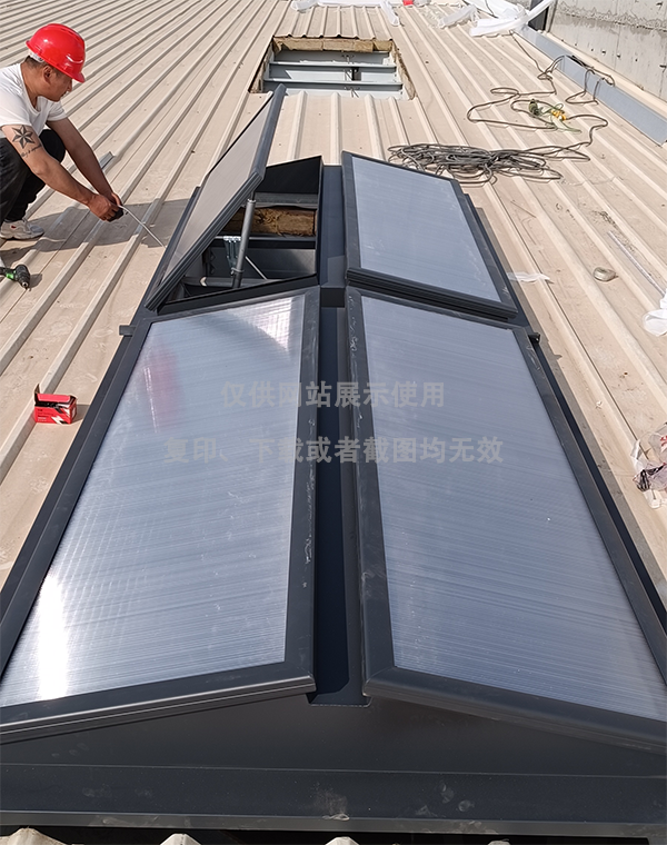 兰州王老吉生产车间大荔排烟天窗