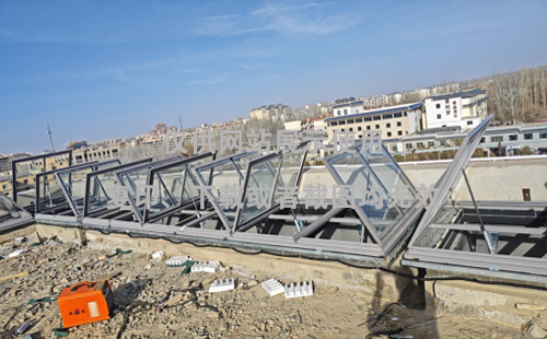 敦煌博物馆大荔排烟天窗