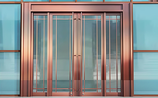 大荔玻璃地弹门