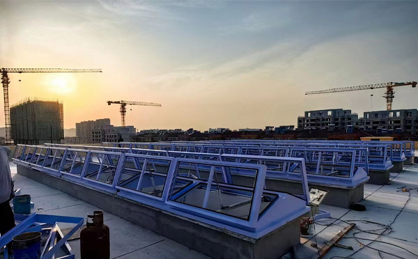 消防大荔排烟窗工作原理