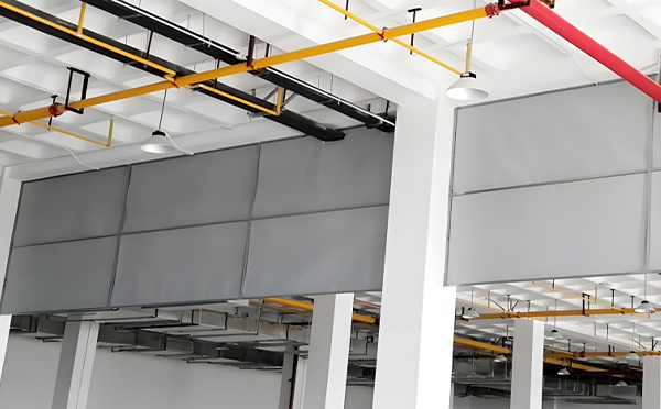 商场防烟分区常闭节点:大荔挡烟垂壁高度与控制器接线图解 商场防烟分区常闭节点:大荔挡烟垂壁高度与控制器接线图解